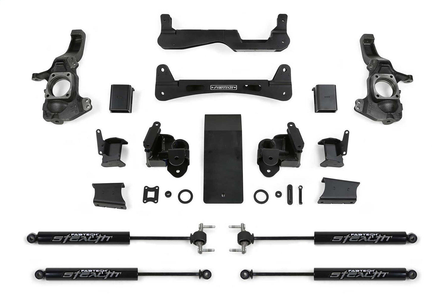 Fabtech K1161M Lift Kit Fits 20-21 Silverado 3500 HD