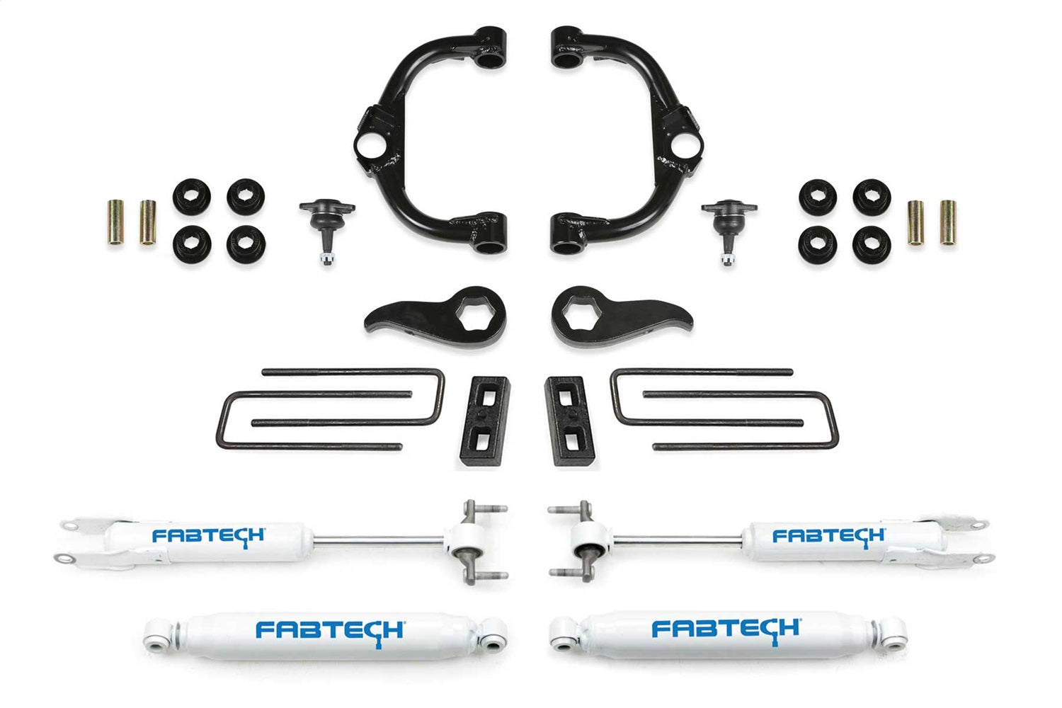 Fabtech K1179 Ball Joint UCA Lift System w/Shocks