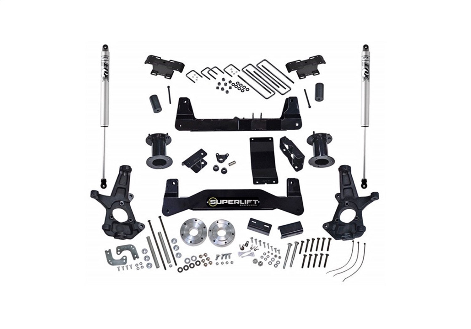 Superlift K160F Suspension Lift Kit w/Shocks Fits Sierra 1500 Silverado 1500