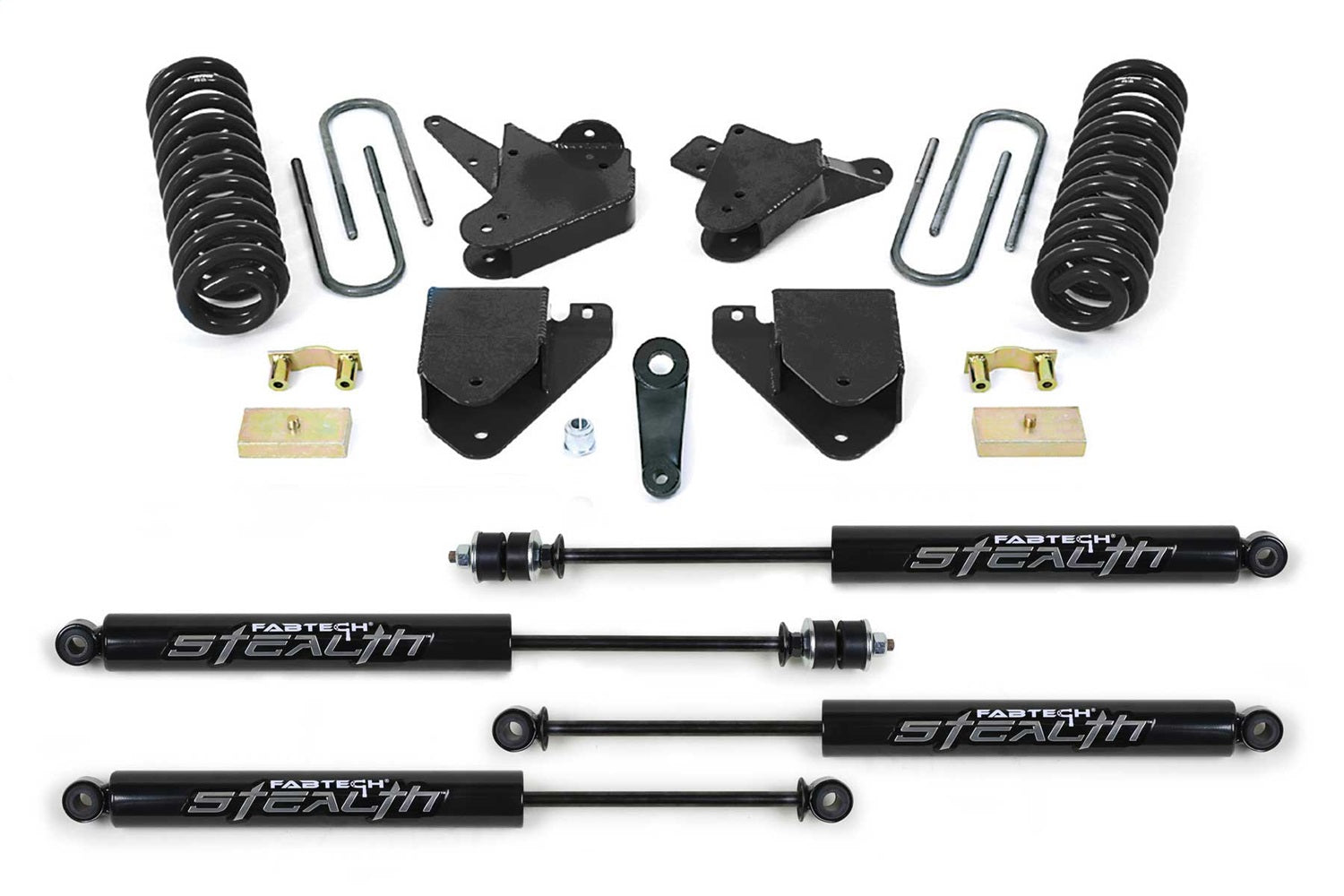 Fabtech K20621M Basic Lift System w/Shocks Fits 08-10 F-250 Super Duty