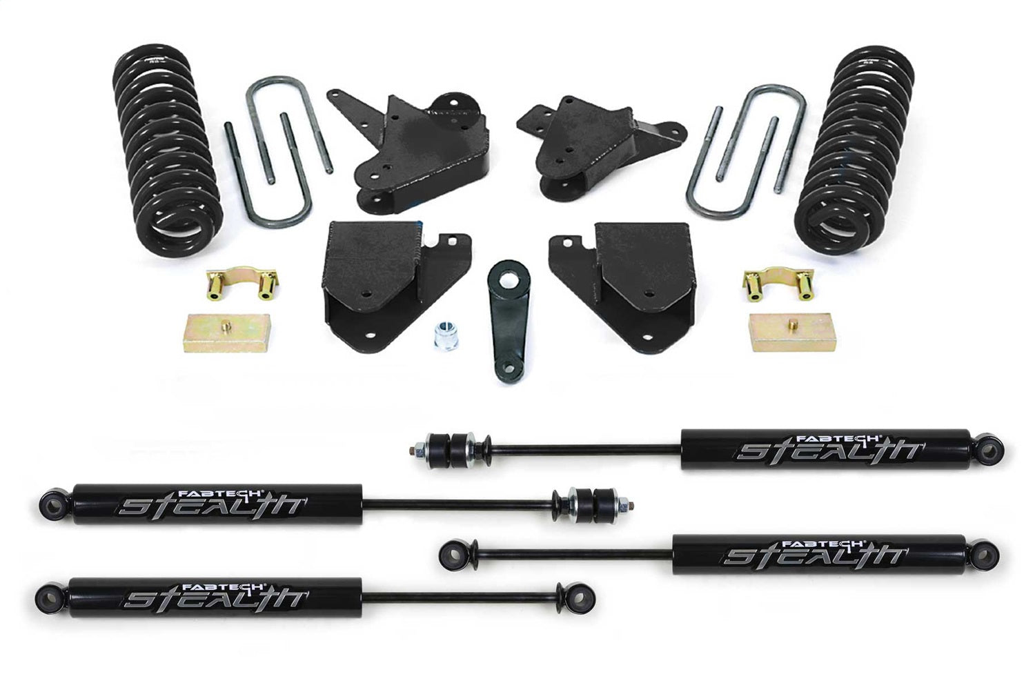 Fabtech K2100M Basic Lift System w/Shocks