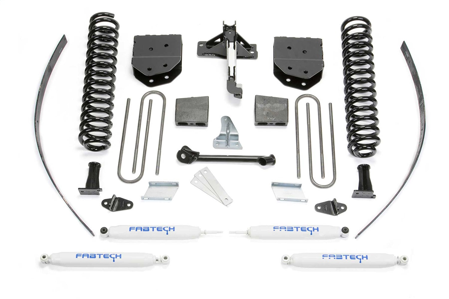 Fabtech K2121 Basic Lift System w/Shocks Fits F-250 Super Duty F-350 Super Duty