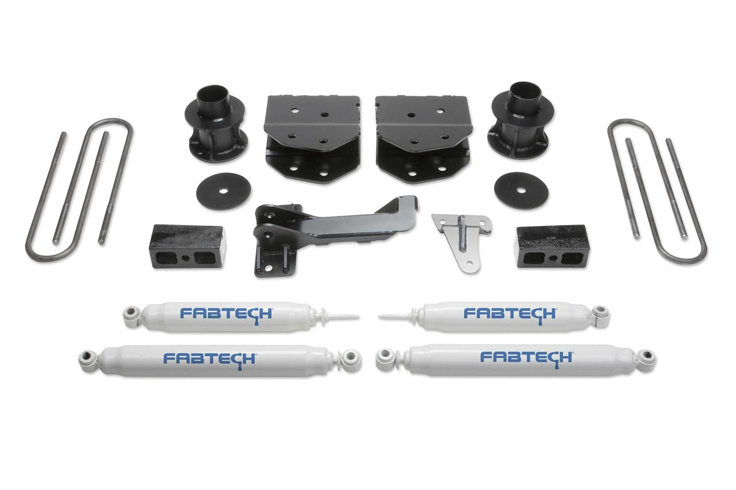 Fabtech K2181 Budget Lift System w/Shock Fits F-250 Super Duty F-350 Super Duty