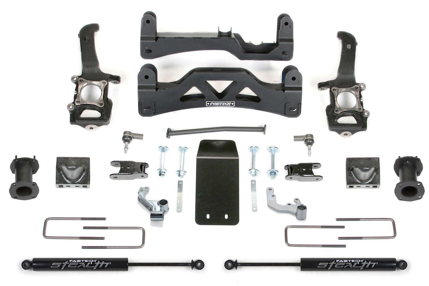 Fabtech K2190M Basic Lift System w/Shocks Fits 09-13 F-150