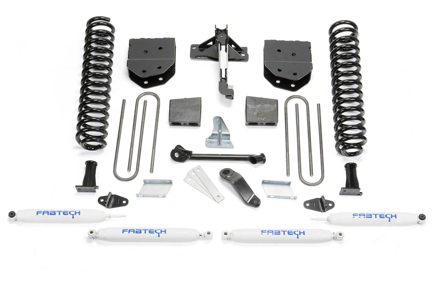 Fabtech K2210 Basic Lift System w/Shocks Fits F-250 Super Duty F-350 Super Duty