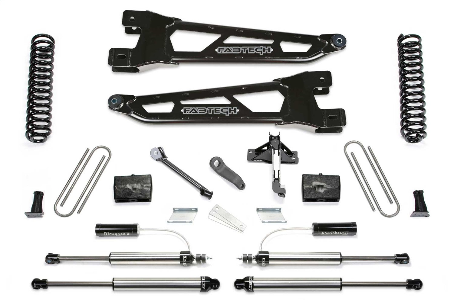 Fabtech K2295DL Radius Arm Lift System Fits F-250 Super Duty F-350 Super Duty