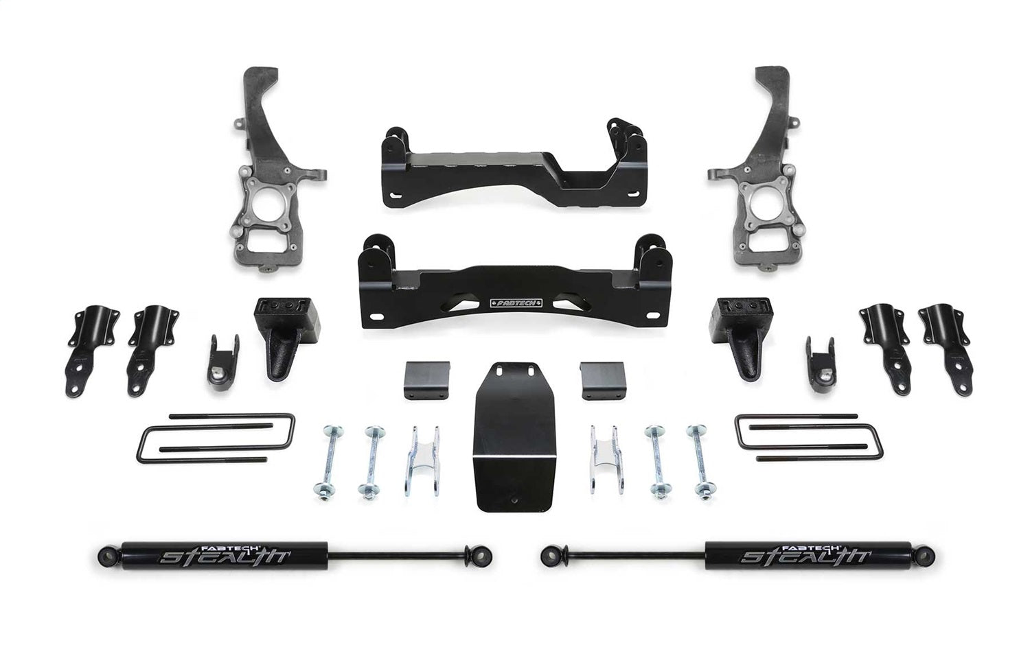 Fabtech K2371M Basic Lift System w/Shocks Fits 21-25 F-150