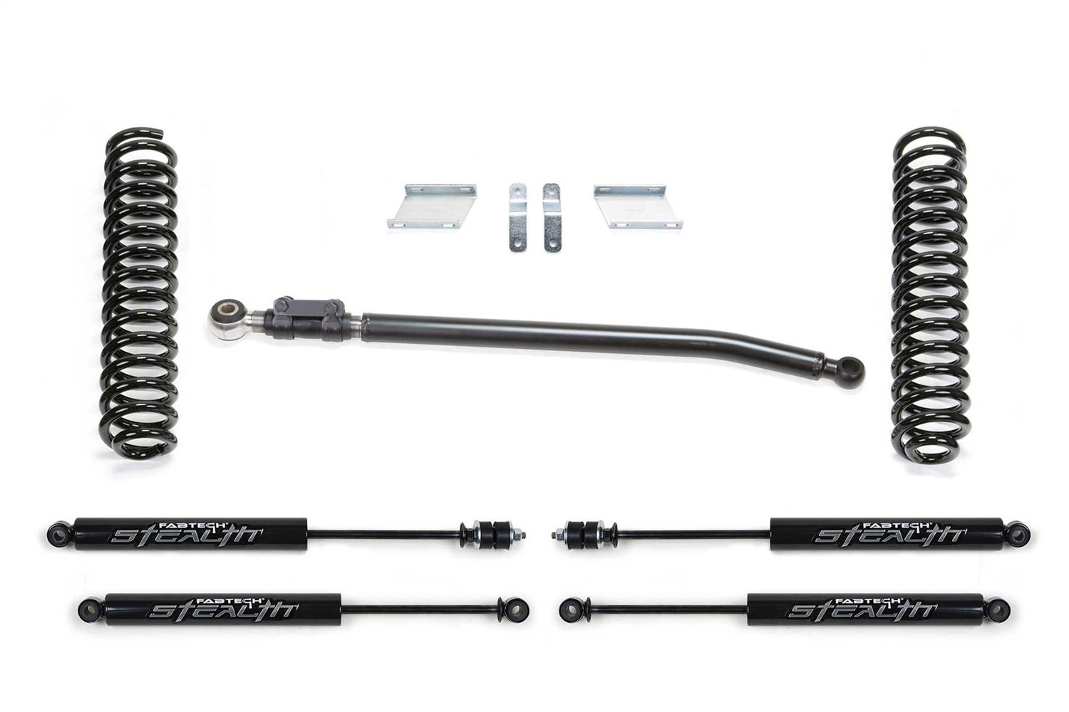 Fabtech K2376M Basic Lift System w/Shocks Fits F-250 Super Duty F-350 Super Duty