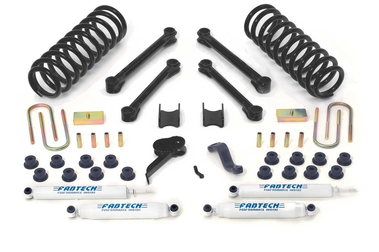 Fabtech K3037 Performance Lift System w/Shocks Fits 2500 3500 Ram 2500 Ram 3500