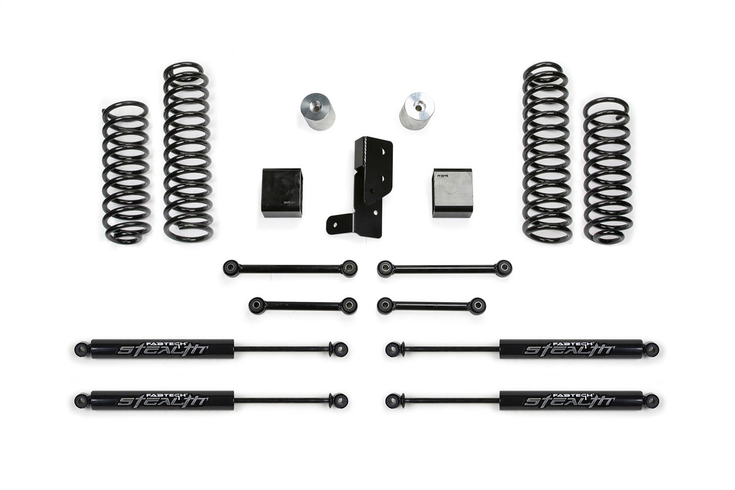 Fabtech K4107M Sport Lift System w/Shock Fits 18-26 Wrangler Wrangler (JL)