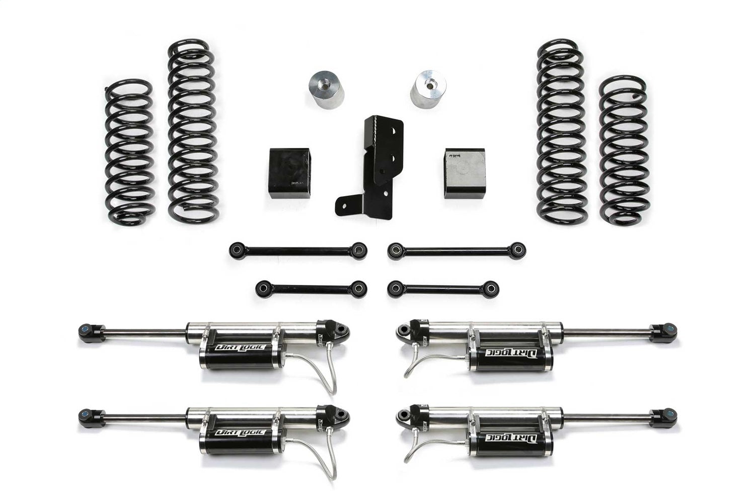 Fabtech K4108DL Sport Lift System w/Shock Fits 18-26 Wrangler Wrangler (JL)