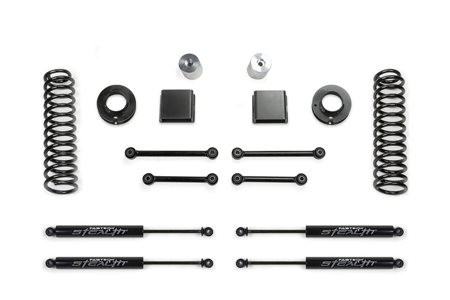 Fabtech K4160M Sport Lift System w/Shock Fits 20-26 Gladiator Pickup Gladiator