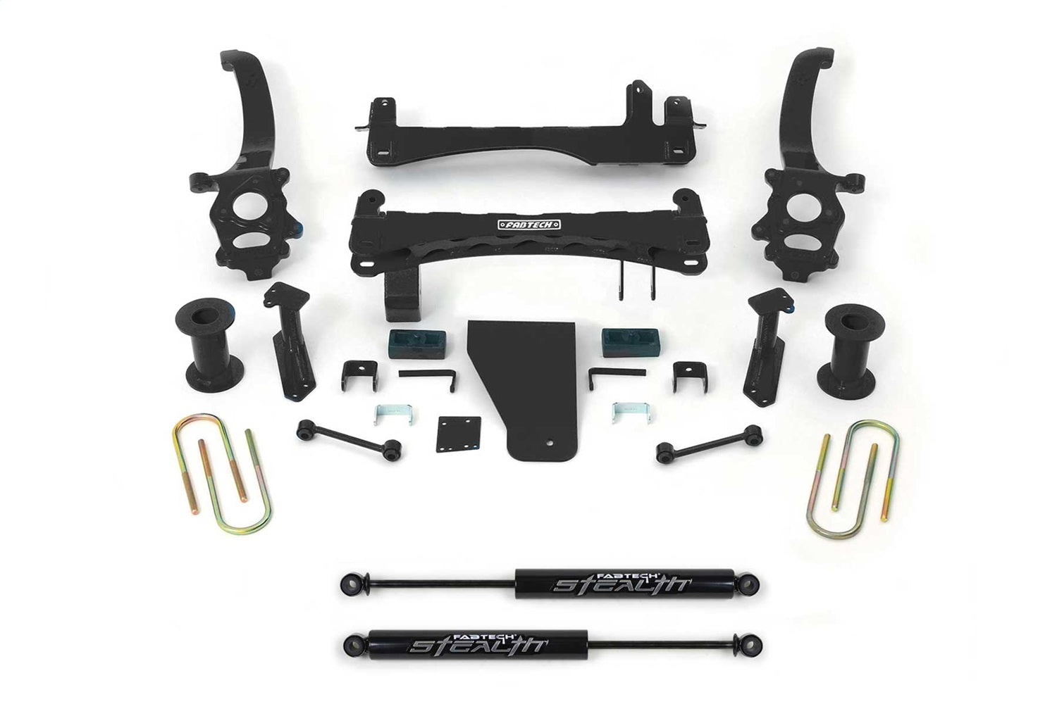 Fabtech K6012M Basic Lift System w/Shocks Fits 18-24 TITAN