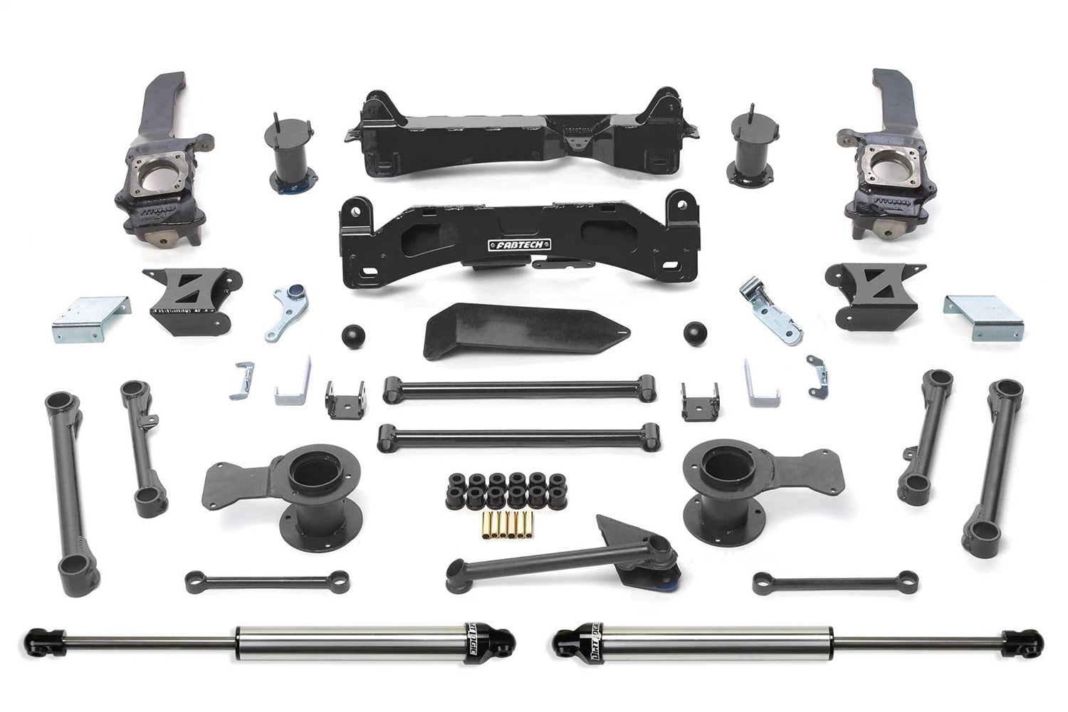 Fabtech K7006DL Basic Lift System w/Shocks Fits 07-08 FJ Cruiser