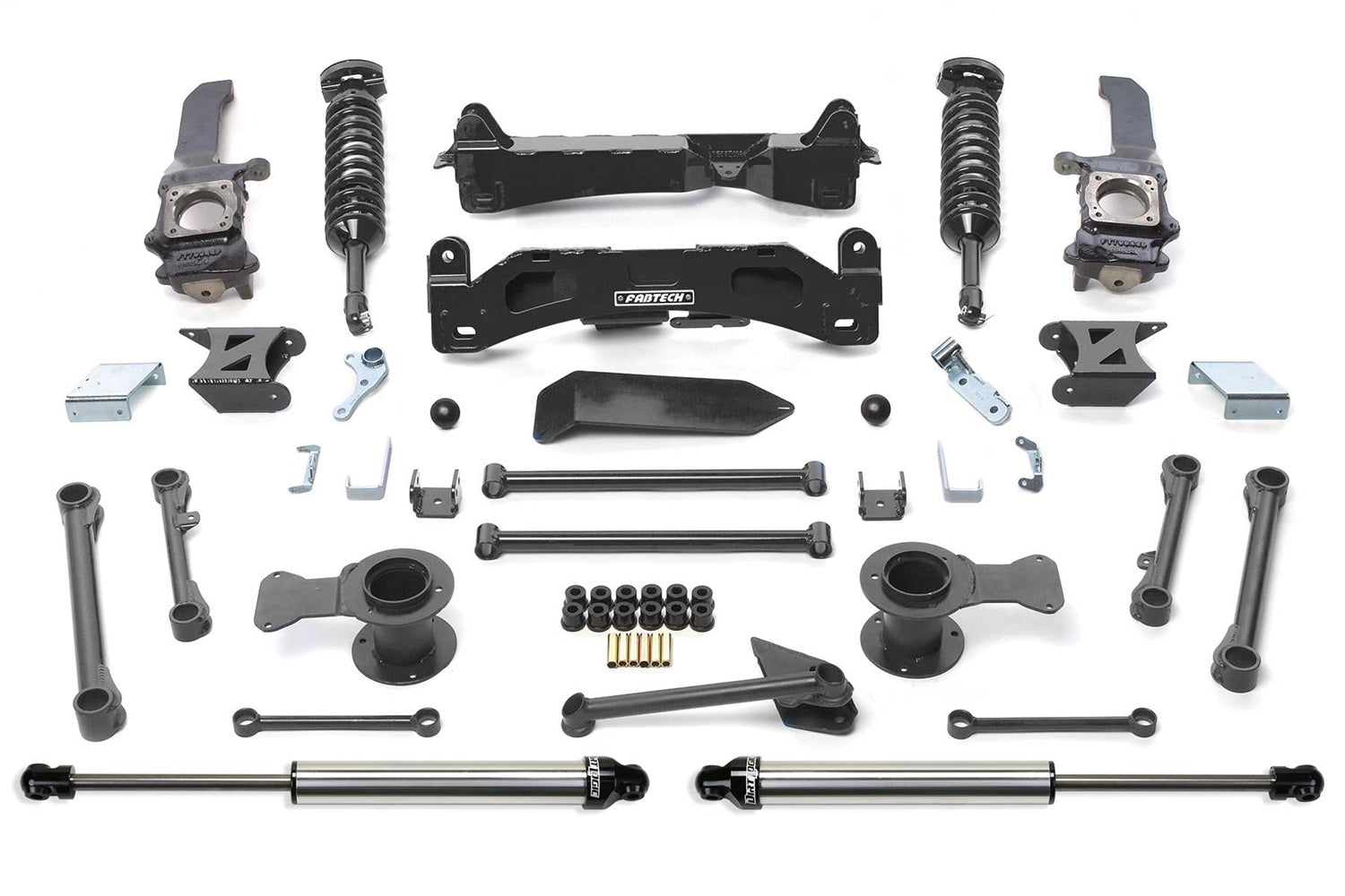 Fabtech K7007DL Performance Lift System w/Shocks Fits 07-08 FJ Cruiser