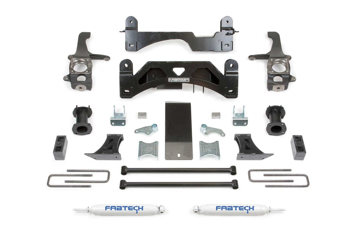 Fabtech K7009 Basic Lift System w/Shocks Fits 07-14 Tundra
