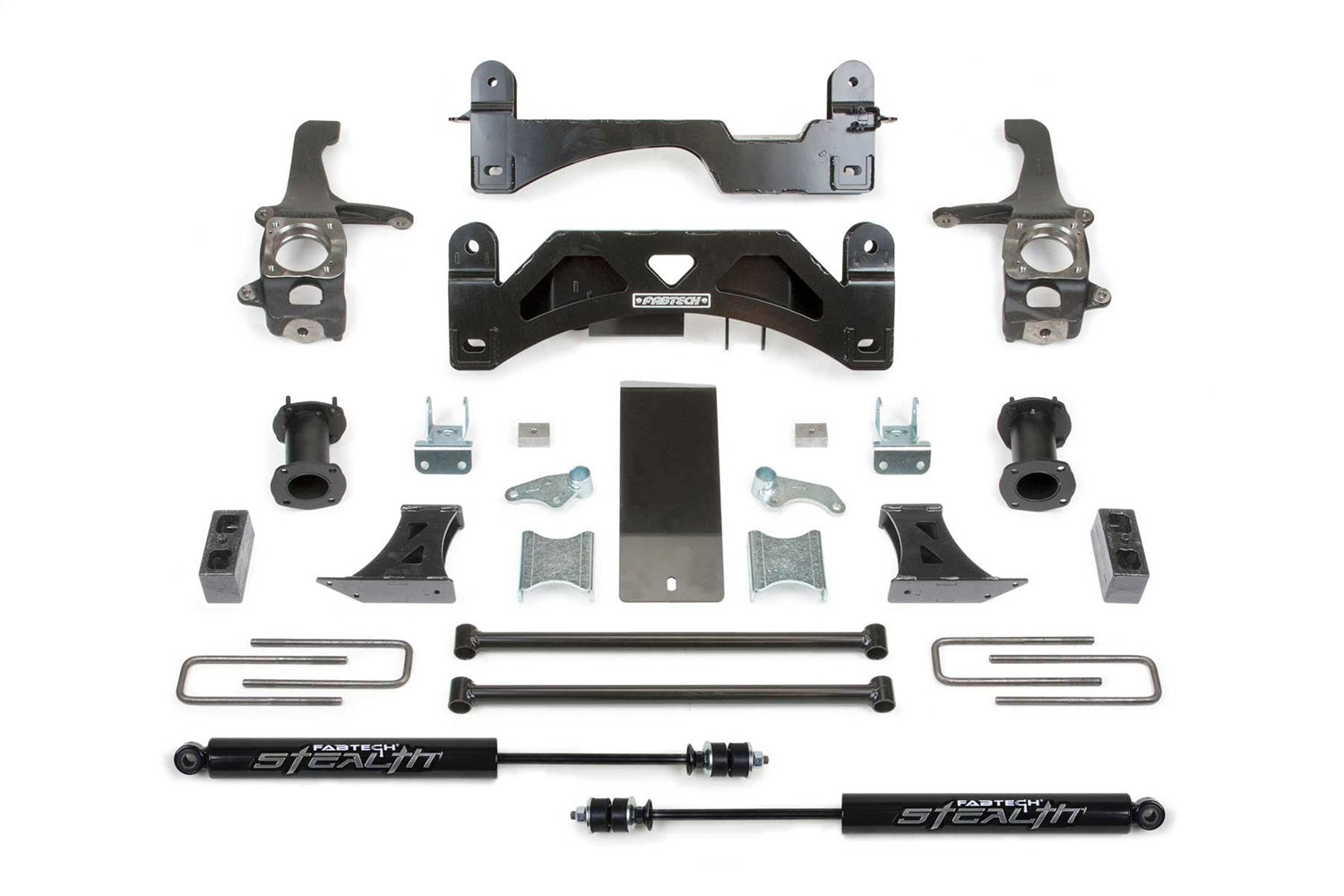 Fabtech K7009M Basic Lift System w/Shocks Fits 07-14 Tundra