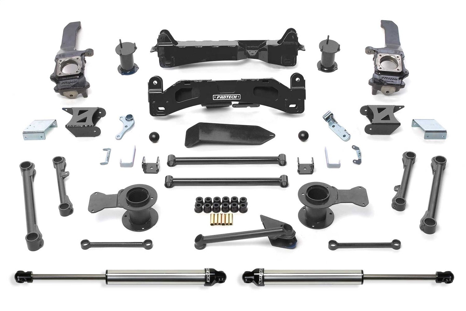 Fabtech K7024DL Basic Lift System w/Shocks Fits 10-12 FJ Cruiser