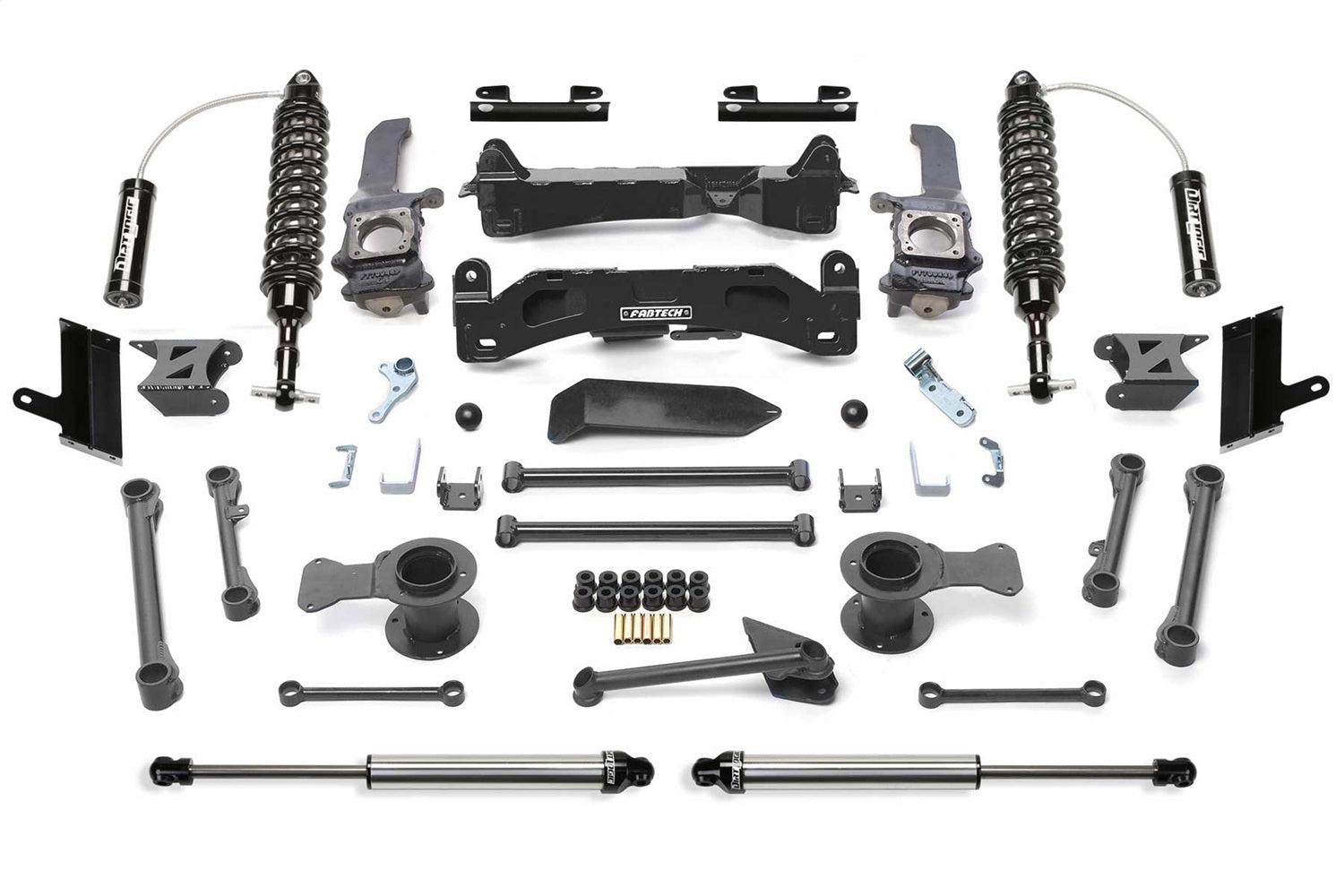 Fabtech K7061DL Performance Lift System w/Shocks Fits 10-17 4Runner