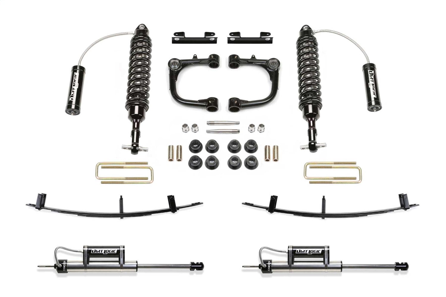 Fabtech K7063DL Uniball UCA Lift System w/Shocks Fits 15-23 Tacoma