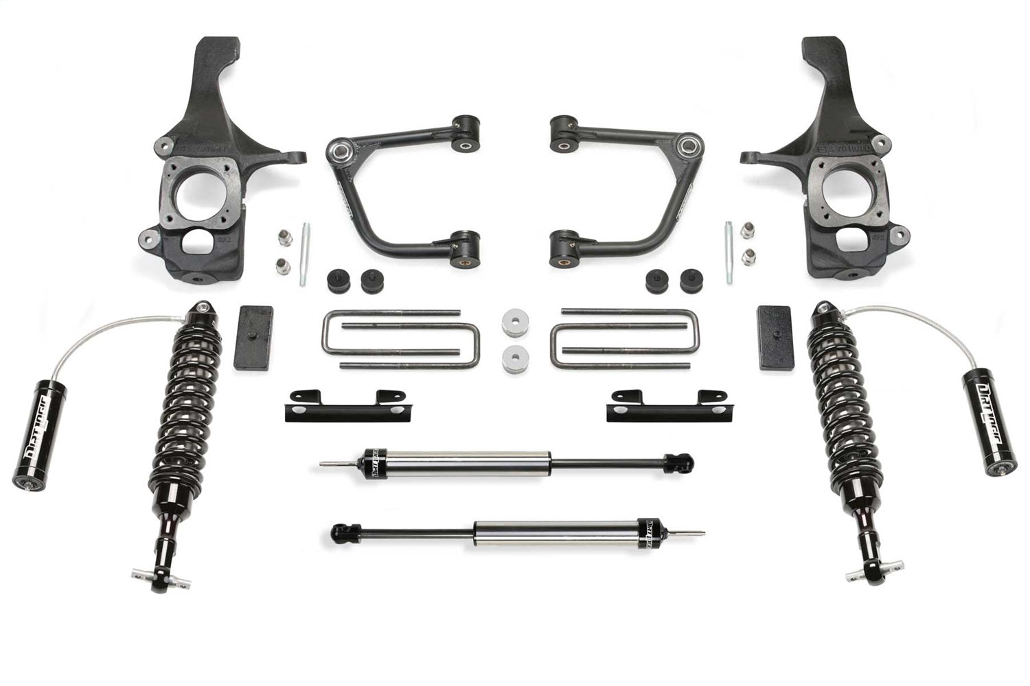 Fabtech K7076DL Uniball UCA Lift System w/Shocks Fits 16-17 Tundra
