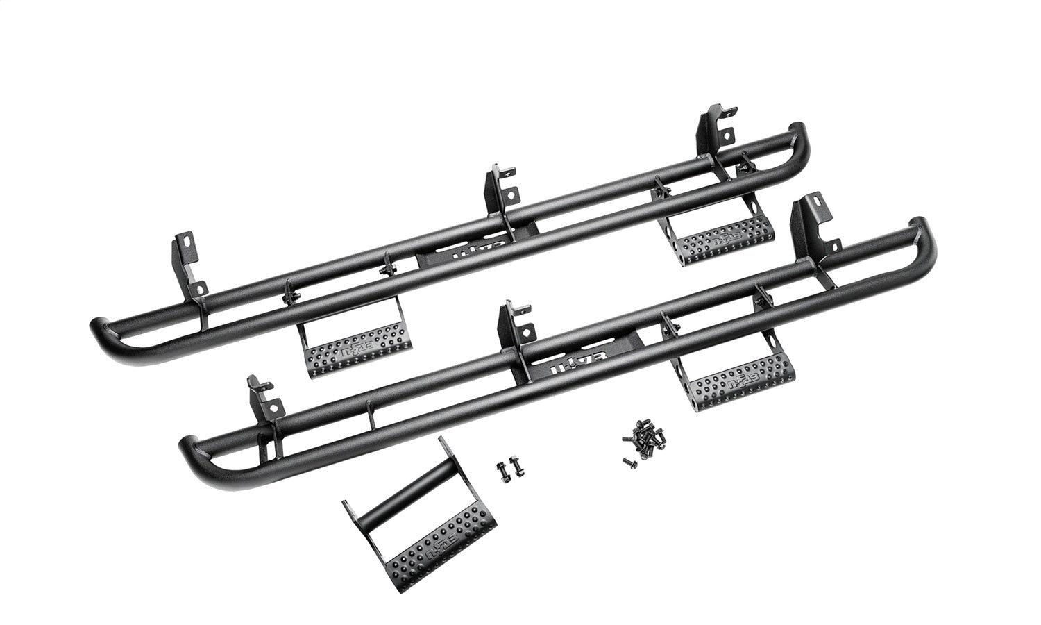 N-Fab F214BRKRS4 RKR Cab Length Step System Fits 21-23 Bronco