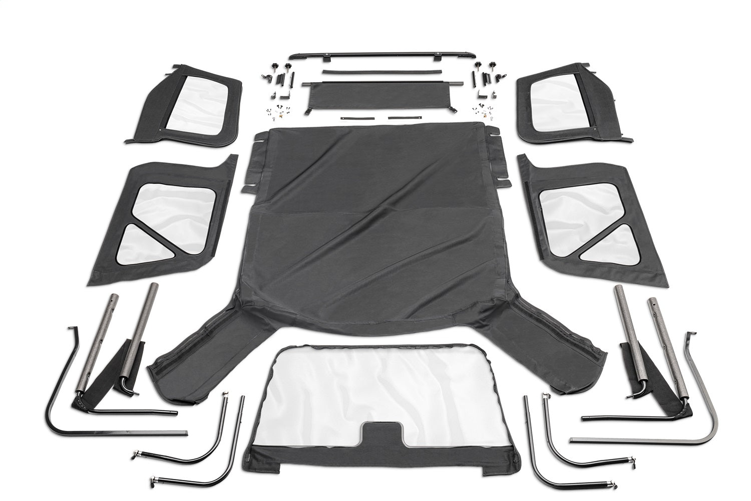 Rampage 68335 Complete Soft Top Kit Fits 97-06 Wrangler (TJ)