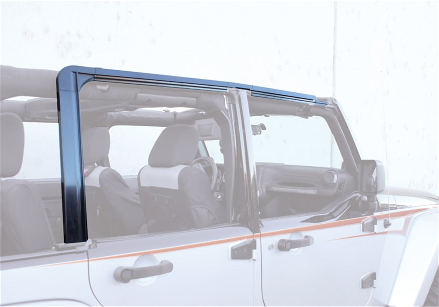 Rampage 61098 Rampage Door Surround Kit Fits 07-18 Wrangler (JK)