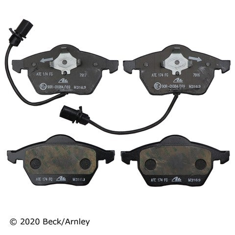 Beck/Arnley Disc Brake Pad Set  089-1608