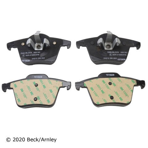 Beck/Arnley Disc Brake Pad Set  089-1781