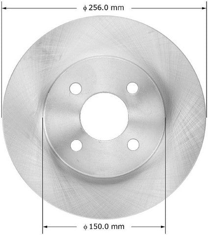 BENDIX PREMIUM DRUM AND ROTOR Disc Brake Rotor  PRT5899